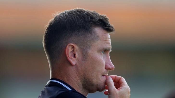 Crewe manager Lee Bell 